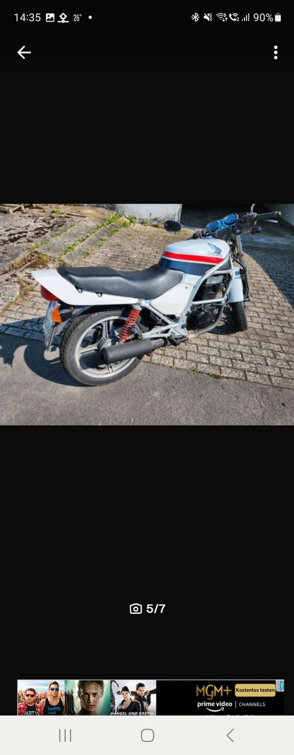 Motorrad verkaufen Honda CB 450 S Ankauf